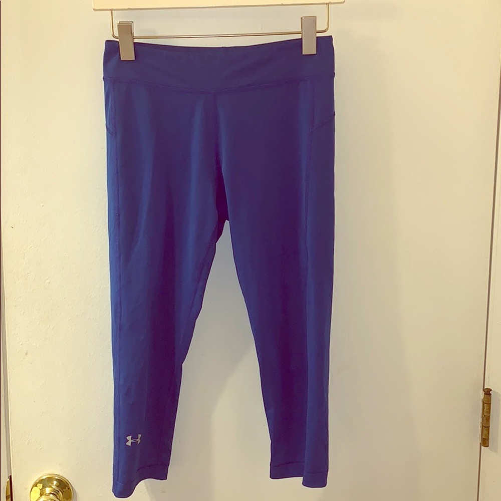 Under Armour Heat Gear compression crop, sz S NWOT